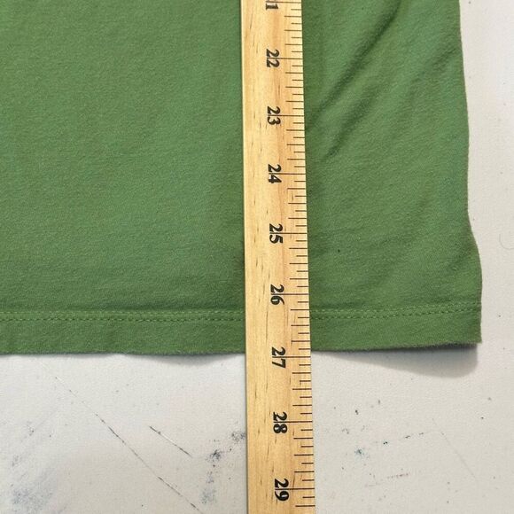 Champion Short Sleeve Green T-Shirt Happy Face | Men Size Medium - Picture 8 of 9